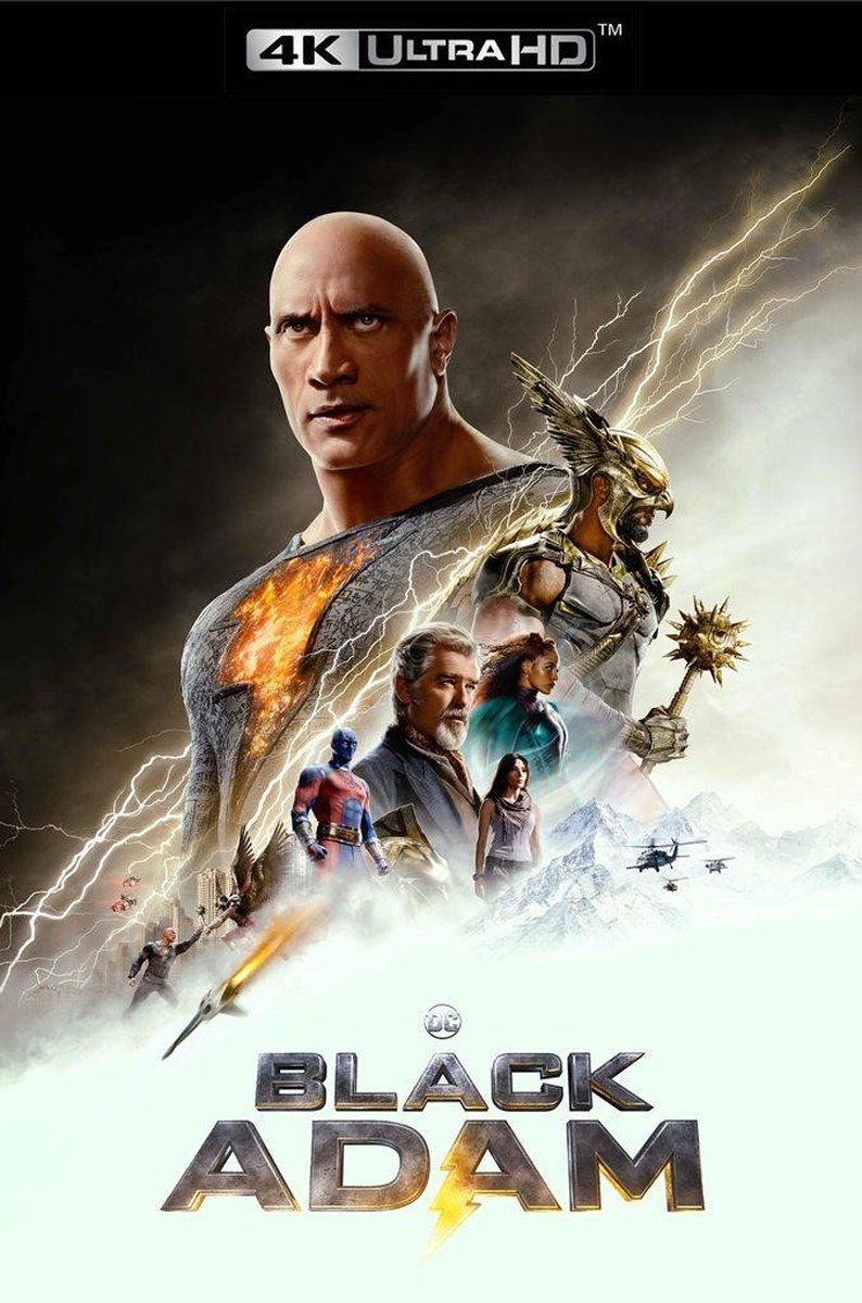 Warner Home Video Black Adam (4K Ultra HD Blu-ray) - 5051888263037