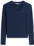 Tommy Hilfiger Dames Gebreide Trui Katoen M