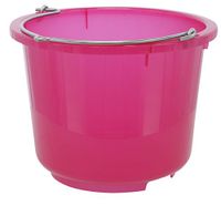 Kerbl Bucket voor alle doeleinden Transparant, Roze