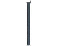 Cogex Tochtstopper - donkergrijs - stof - 80 x 8 cm