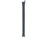 Cogex Tochtstopper - donkergrijs - stof - 80 x 8 cm