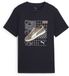 Puma T-shirt à manches courtes Graphics Noir 7-8 Ans Enfants