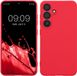 kwmobile telefoonhoesje geschikt voor Samsung Galaxy S25 - Hoesje voor smartphone - In neon roze