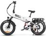 StarTech Elektrische fiets - RS-A02 Pro, opvouwbare e-mountainbike - 48V 15Ah lithium-accu - Uitneembaar accupack - Max. snelheid: minder dan 25 km/u - 50,8 x 10,16 cm, luchtbanden - Wit
