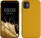 kwmobile telefoonhoesje geschikt voor Apple iPhone 11 - Back cover in honinggeel