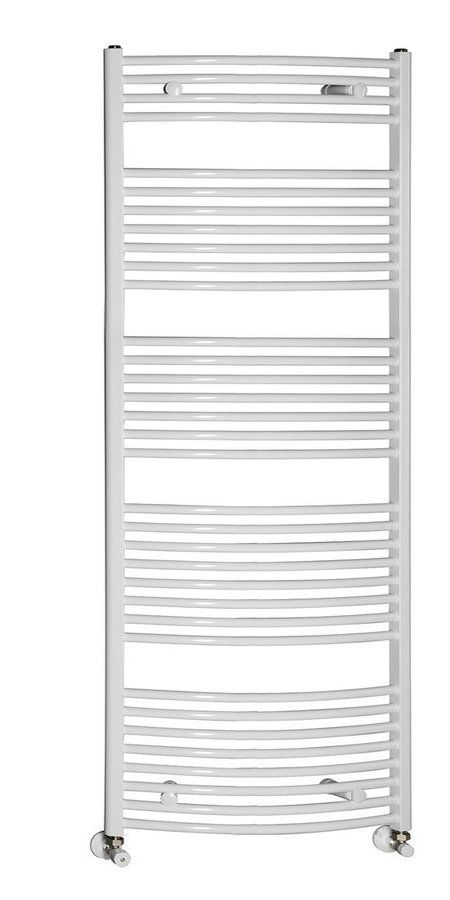 Aqualine Handdoekradiator 750x1700mm, 1125W, wit