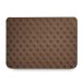 Guess 13.3 Inch Housse pour ordinateur portable et tablette - Marron - Cuir PU - Grand logo 4G