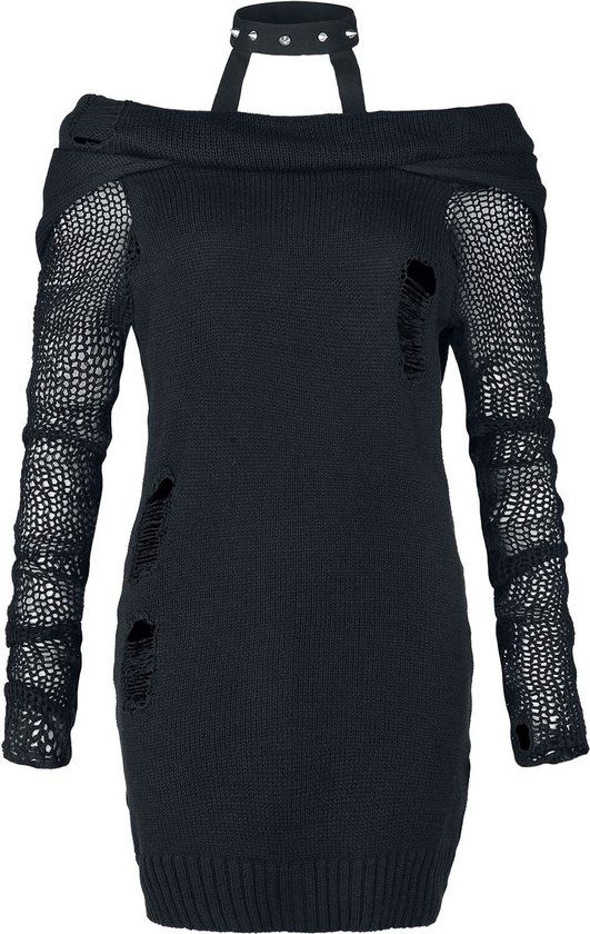 Vixxsin Absence of Light Dames Gebreide trui - Zwart - XS