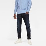 G-Star 3301 Slim Heren Jeans W40 x L36 dk aged
