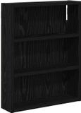 vidaXL Badkamer wandkast Zwarte Eik 40 x 10 x 50 cm Geconstrueerd hout