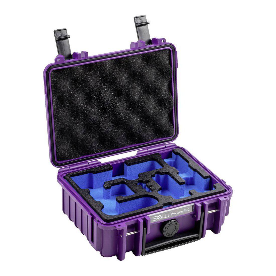 B&W Outdoor Case Type 500 - Purple for DJI Osmo Pocket 3 Creator Combo
