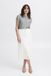 fransa FRAURORA SK 1 Dames Midi Rokken Whisper White
