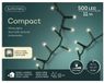 Lumineo LED Compact Rice Lights - 500 Lampjes - Grünes Kabel - 14 meter