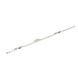 Habo 962SP Serrure à longueur variable 1200 x 330-500 mm, axe 40 mm, 2 pièces