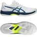 Asics Gel-Game 9 Heren Tennisschoenen - Maat 40 - Wit/Mako Blauw