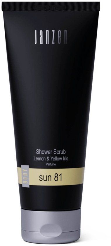 Janzen Shower Scrub Lemon & Yellow Iris 200ml