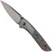 Kizer Spitfire KI3690A2 Polished DLC S35VN, Black Titanium 80's Camo Carbon, couteau de poche