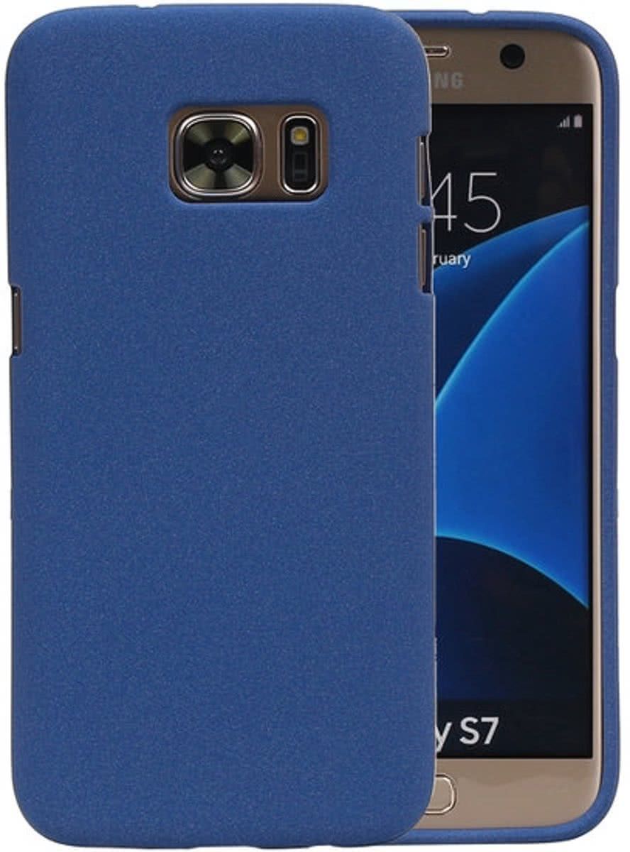 Best Cases Blauw Zand TPU back case cover hoesje voor Samsung Galaxy S7