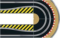 Scalextric - Haarspeld gebogen track accessoireset, zwart