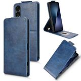 Sony Étui à rabat vertical avec support - Bleu foncé
