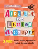 Scrapbooking Libri GmbH Scrapbooking Materiel - Scrapbooking alphabet de lettres à découper