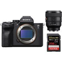 Sony Alpha A7S III Boîtier + FE 50 mm f1.4 GM + SanDisk 256GB Extreme Pro SDXC UHS-II U3 V90 300MB/s