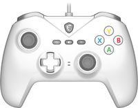 MSI FORCE GC200 WHITE game controller Wit USB Gamepad Analoog/digitaal Android, PC