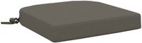 vidaXL - Zitkussen - SOEST - 100% Polyester - Grijs - 40 x 40 x 7 cm