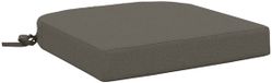 vidaXL - Zitkussen - SOEST - 100% Polyester - Grijs - 40 x 40 x 7 cm