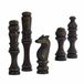 LOBERON Deco-object set van 5 Guillemineau antiekzwart