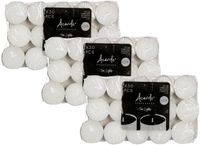 Acorde Bougies chauffe-plat - Blanc - 90x - 3 heures de combustion