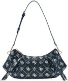 GUESS Allegra Shoulder Bag Blue Logo donkerblauw