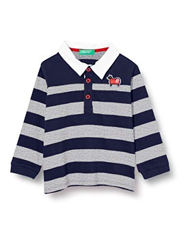United Colors of Benetton Kids' Polo Shirt - Grey - 82