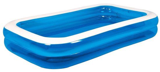 Viking Choice Opblaaszwembad Rechthoek 305x183x50 cm - Blauw