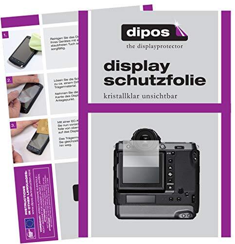 dipos I Beschermfolie, helder, compatibel met Fujifilm GFX100, folie, displaybeschermfolie