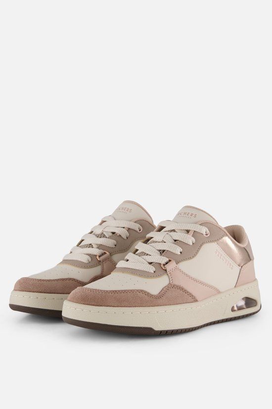 Skechers UNO CTL - SUBTLE SHIMMER Dames Sneakers - Taupe - Maat 40