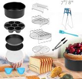 Hong Kong Qiyuan Technology Limited set van 12 accessoires voor heteluchtfriteuse