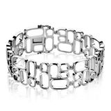 Zinzi Mart Visser by ZINZI zilveren fantasie armband glad MVA3