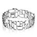 Zinzi Mart Visser by ZINZI zilveren fantasie armband glad MVA3