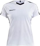 Craft Progress Contrast Shirt Korte Mouw Dames - Wit / Zwart | Maat: XS