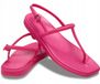 Crocs Miami - Dames Flip Flops - Dragon Fruit - Comfort - Lichte Pasvorm