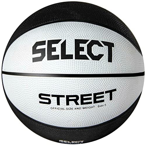 - Basketbals, uniseks, volwassenen, zwart, 6