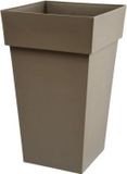 EDA Grote Bloempot Buiten Taupe (39 x 39 x 65 cm) (62 L)