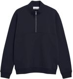 Armedangels Sweatshirt Waarlo Heren Lange Mouw Ronde Hals Katoen Donkerblauw L