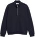 Armedangels Sweatshirt Waarlo Heren Lange Mouw Ronde Hals Katoen Donkerblauw L