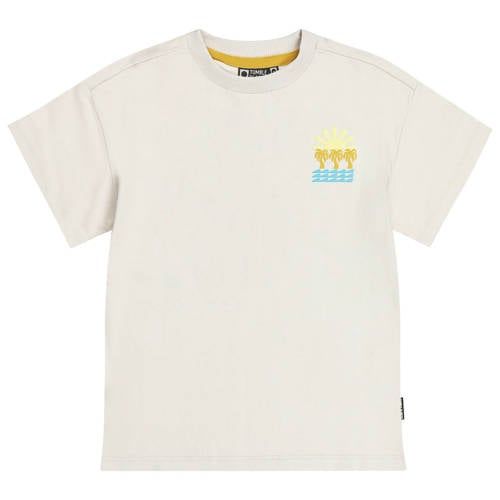 Tumble 'n Dry T-shirt met backprint beige