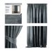 AmeliaHome Paneelgordijn 140x270 cm antraciet
