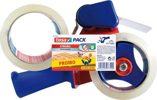 Tesa Handkartonsluiter met 2 rollen