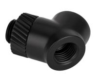 Thermaltake Pacific SF 45 & 90 graden adapter, mat zwart, doe-het-zelf LCS-fittingen