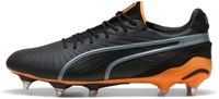 Puma King Ultimate SG Voetbalschoenen Unisex Zwart Leer Maat 41